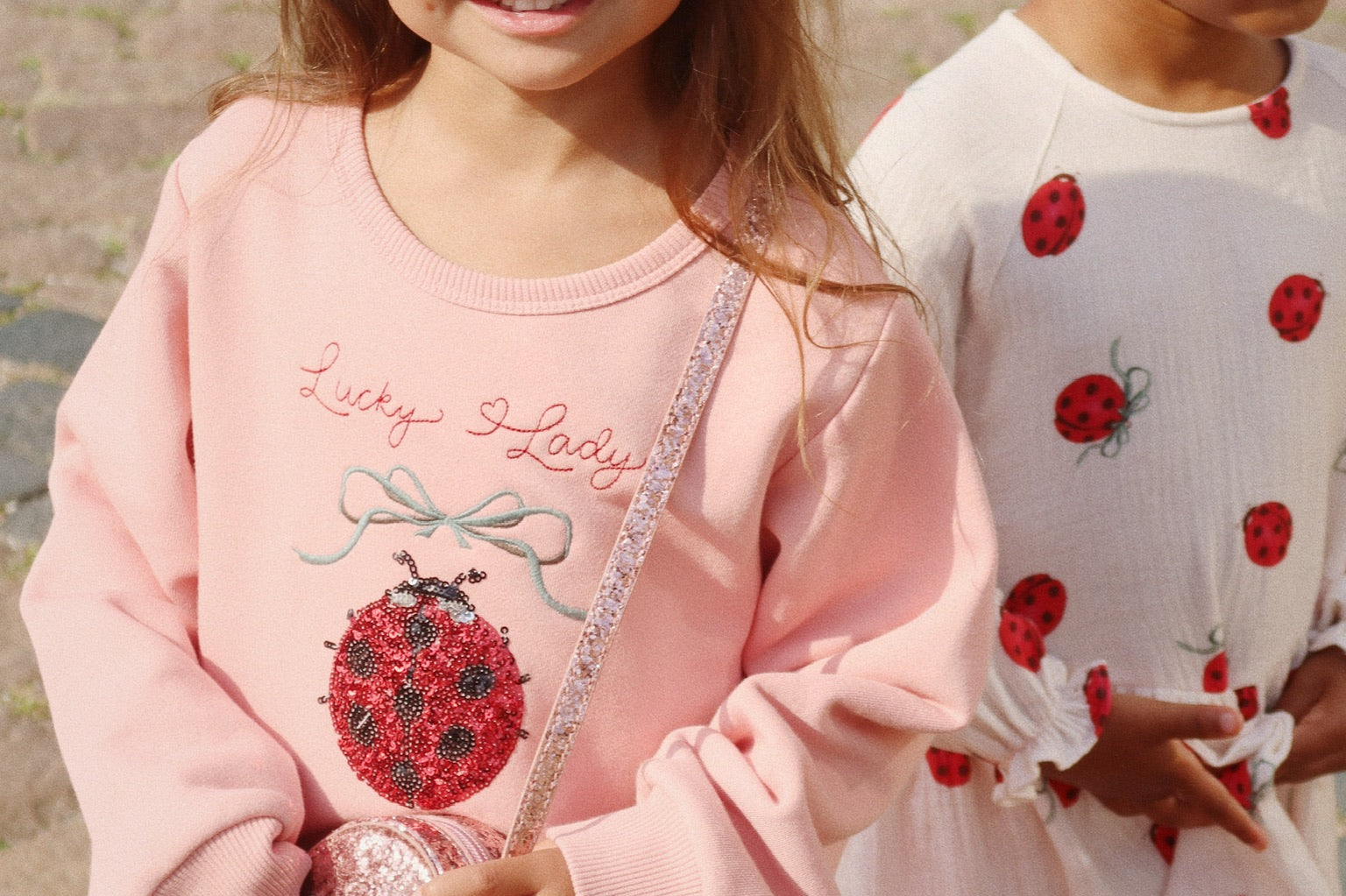 Konges Sløjd A/S WOVEN DRESSES ladybug bow