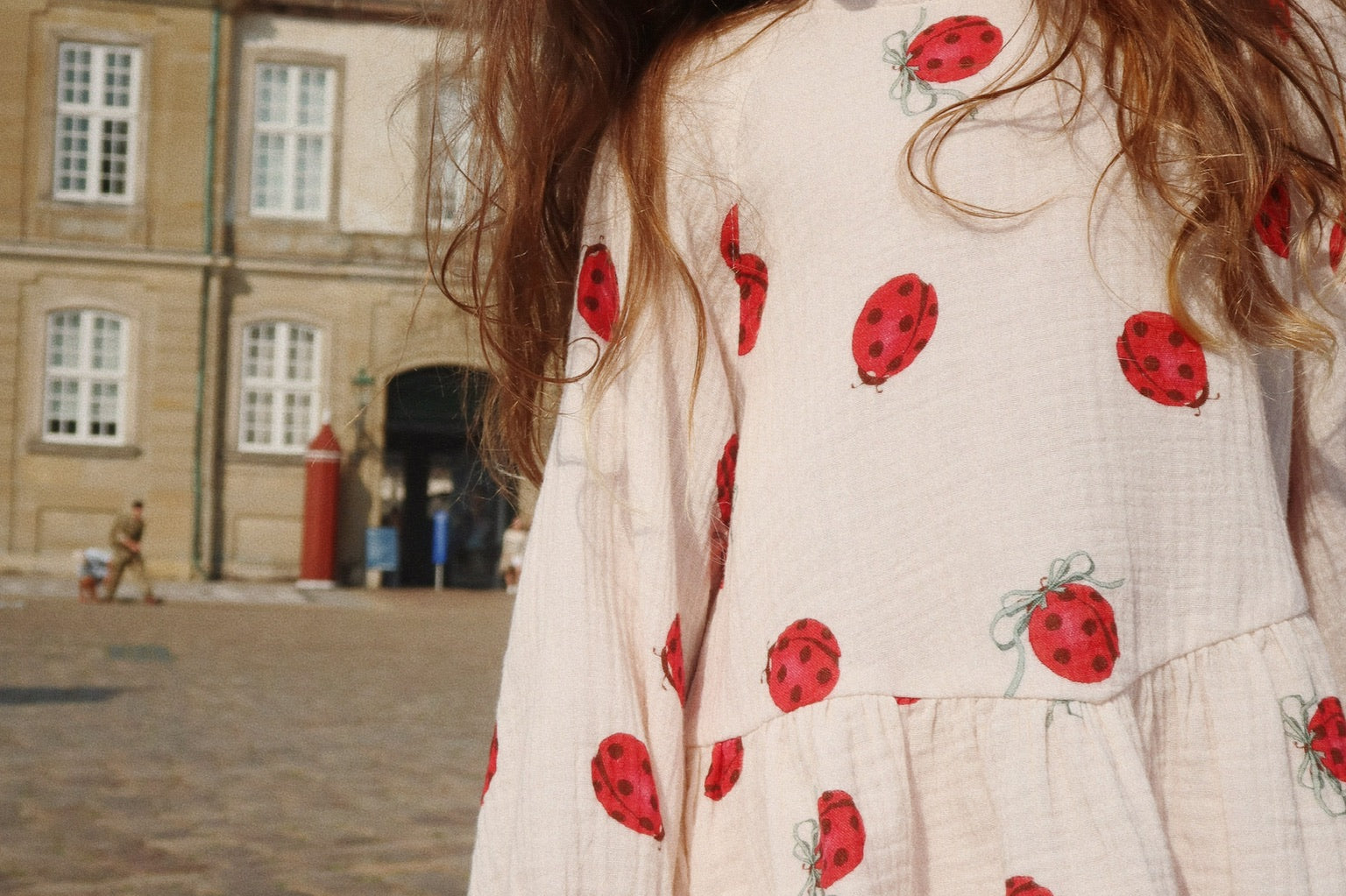 Konges Sløjd A/S WOVEN SHIRTS ladybug bow