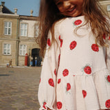 Konges Sløjd A/S WOVEN SHIRTS ladybug bow