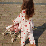 Konges Sløjd A/S Pantalon - Tissé ladybug bow