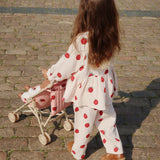 Konges Sløjd A/S Pantalon - Tissé ladybug bow