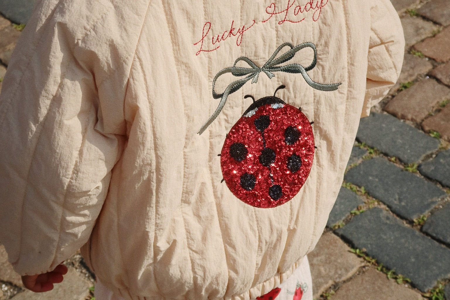 Konges Sløjd A/S Pantalon - Tissé ladybug bow