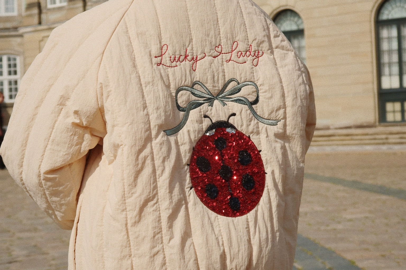 Konges Sløjd A/S Pantalon - Tissé ladybug bow