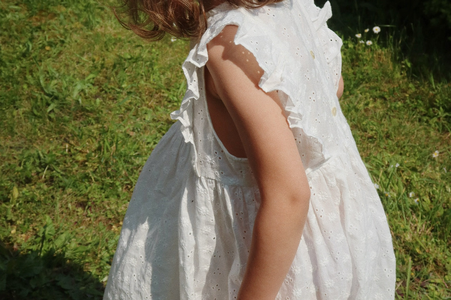 Konges Sløjd A/S WOVEN DRESSES optic white