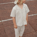 Konges Sløjd A/S Pantalon - Tissé quarry stripe