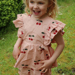 Konges Sløjd A/S Shorts et culottes bouffantes - Tissé ma grande cerise blush