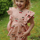 Konges Sløjd A/S Shorts et culottes bouffantes - Tissé ma grande cerise blush