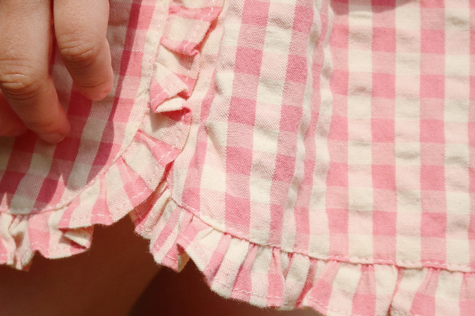 Konges Sløjd A/S Shorts et culottes bouffantes - Tissé flamingo plume check