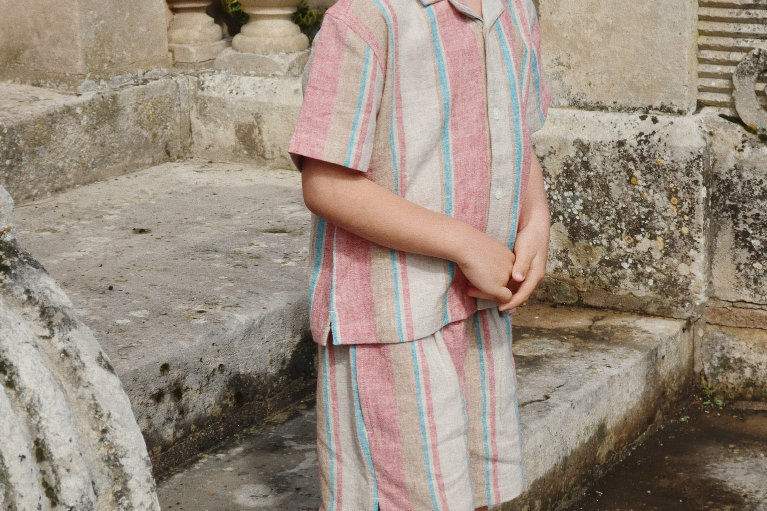 Konges Sløjd A/S WOVEN SHORT SLEEVE SHIRTS stan stripe