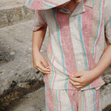 Konges Sløjd A/S WOVEN SHORT SLEEVE SHIRTS stan stripe