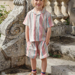 Konges Sløjd A/S WOVEN SHORT SLEEVE SHIRTS stan stripe