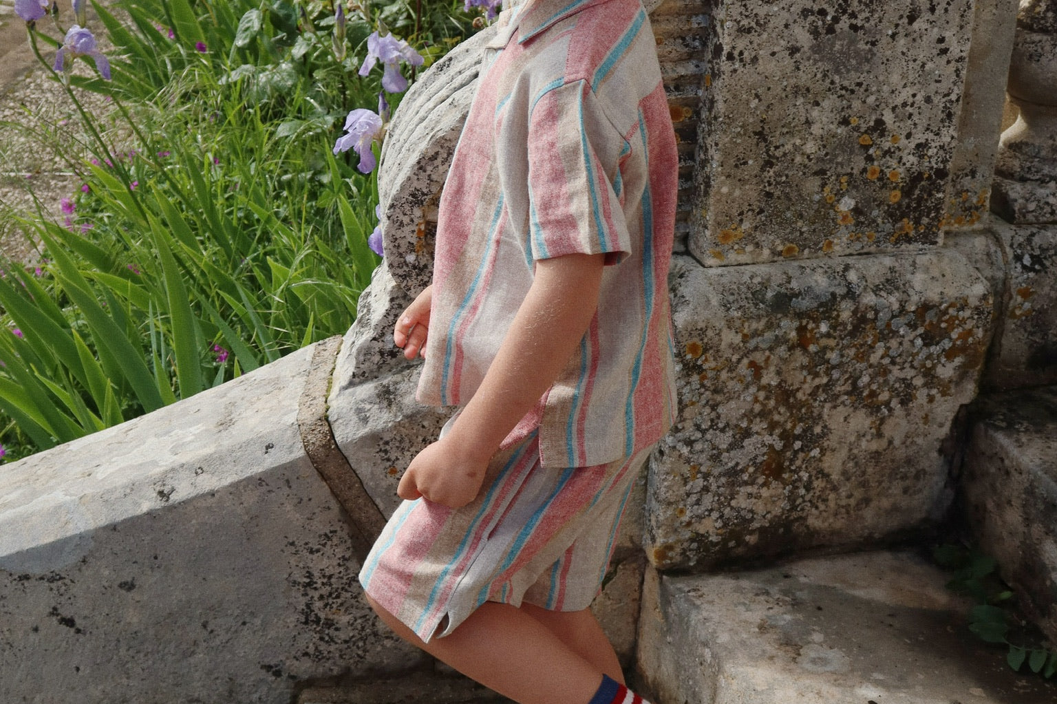 Konges Sløjd A/S Shorts et culottes bouffantes - Tissé stan stripe