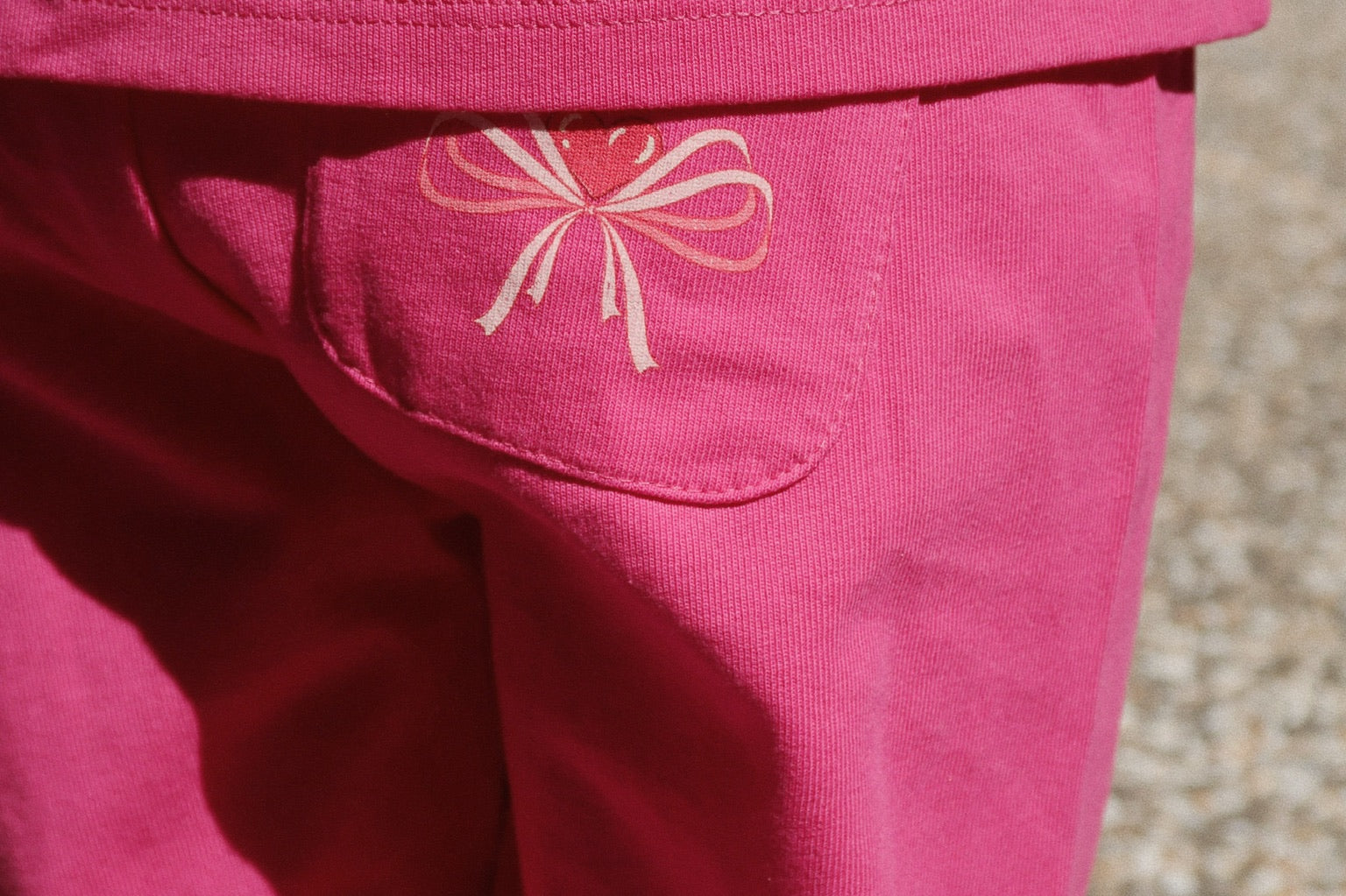 Konges Sløjd A/S JERSEY PANTS viva magenta