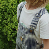 Konges Sløjd A/S Grenouillères et Jumpsuits - Tissé naval stripe