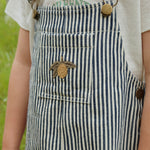Konges Sløjd A/S Grenouillères et Jumpsuits - Tissé naval stripe