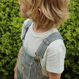Konges Sløjd A/S Grenouillères et Jumpsuits - Tissé naval stripe