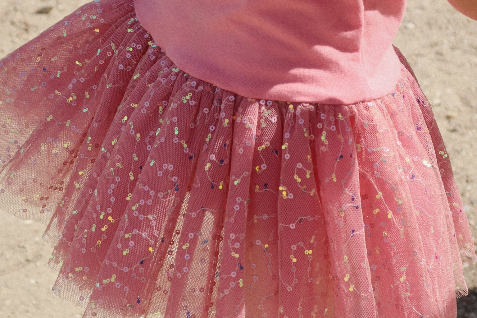 Konges Sløjd A/S WOVEN DRESSES strawberry ice