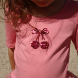 Konges Sløjd A/S WOVEN DRESSES strawberry ice