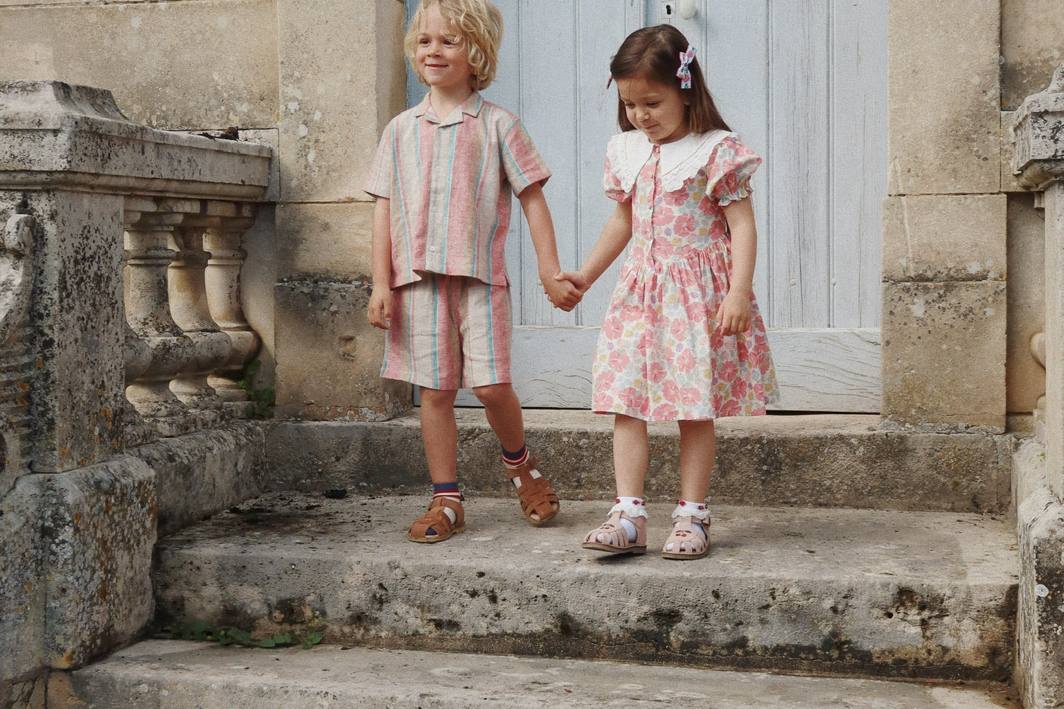 Konges Sløjd A/S Shorts et culottes bouffantes - Tissé stan stripe