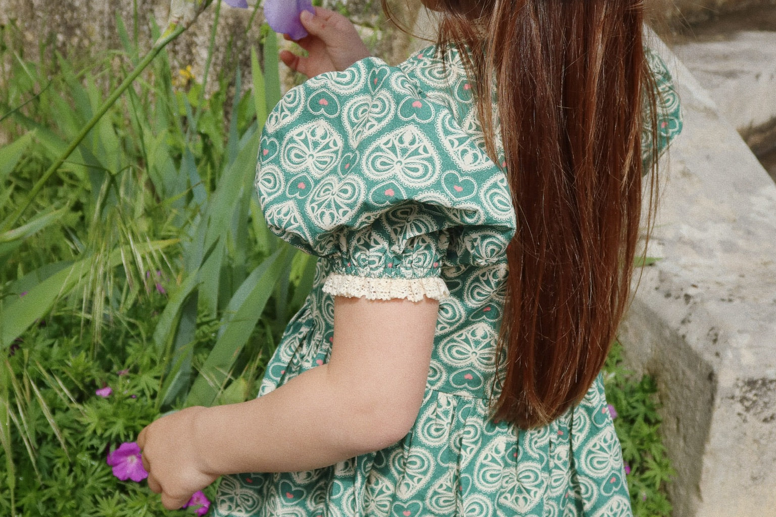 Konges Sløjd A/S WOVEN DRESSES lacy green