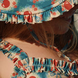 Konges Sløjd A/S Maillots de bain 1 pièce cherry bow blue