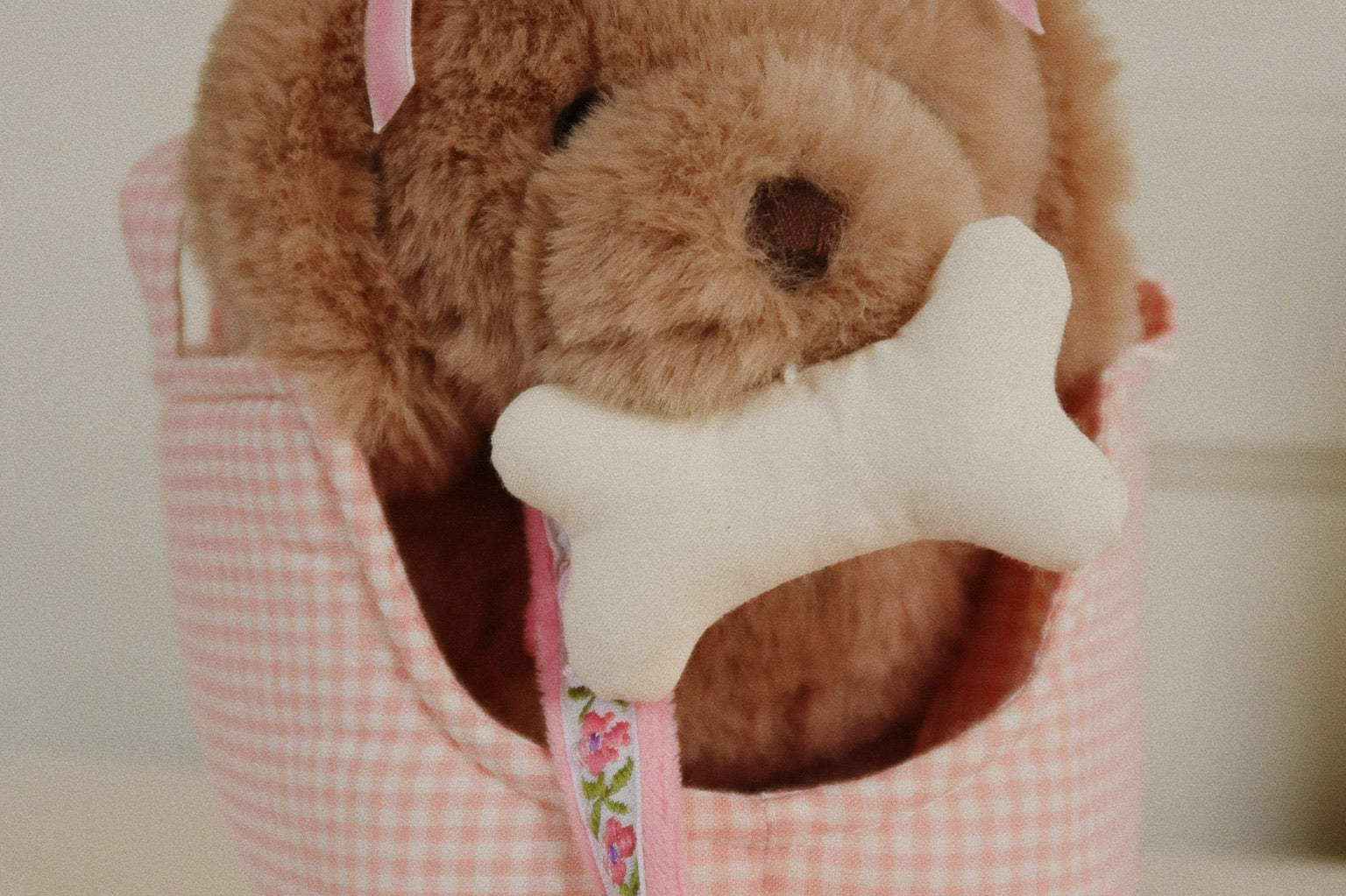 Konges Sløjd A/S Peluches pink check