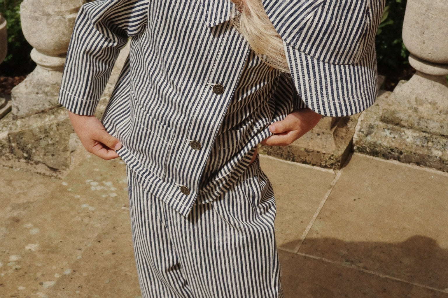 Konges Sløjd A/S Chemisiers - Tissé naval stripe