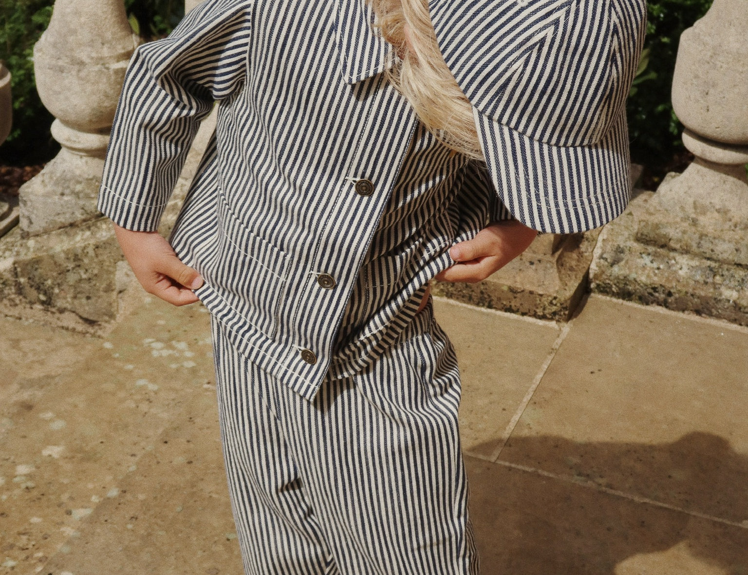 Konges Sløjd A/S Chemisiers - Tissé naval stripe