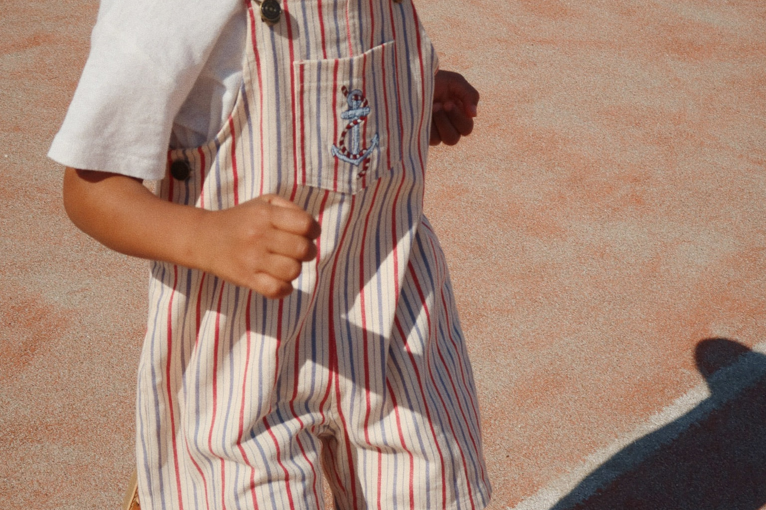 Konges Sløjd A/S Grenouillères et Jumpsuits - Tissé antique stripe