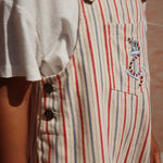 Konges Sløjd A/S Grenouillères et Jumpsuits - Tissé antique stripe