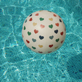 Konges Sløjd A/S ballon de plage bon coeur coloré