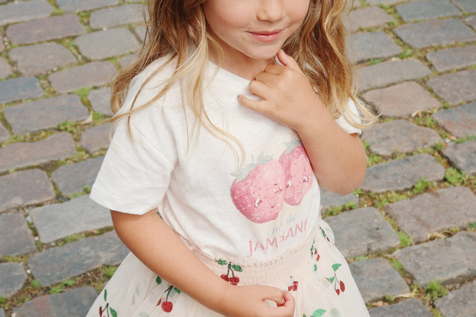 Konges Sløjd A/S Jupes - Tissé ma grande cerise glitter