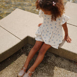 Konges Sløjd A/S Shorts et culottes bouffantes - Tissé bow bleu