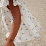 Konges Sløjd A/S Shorts et culottes bouffantes - Tissé bow bleu