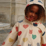 Konges Sløjd A/S Vêtements de pluie bon coeur coloré