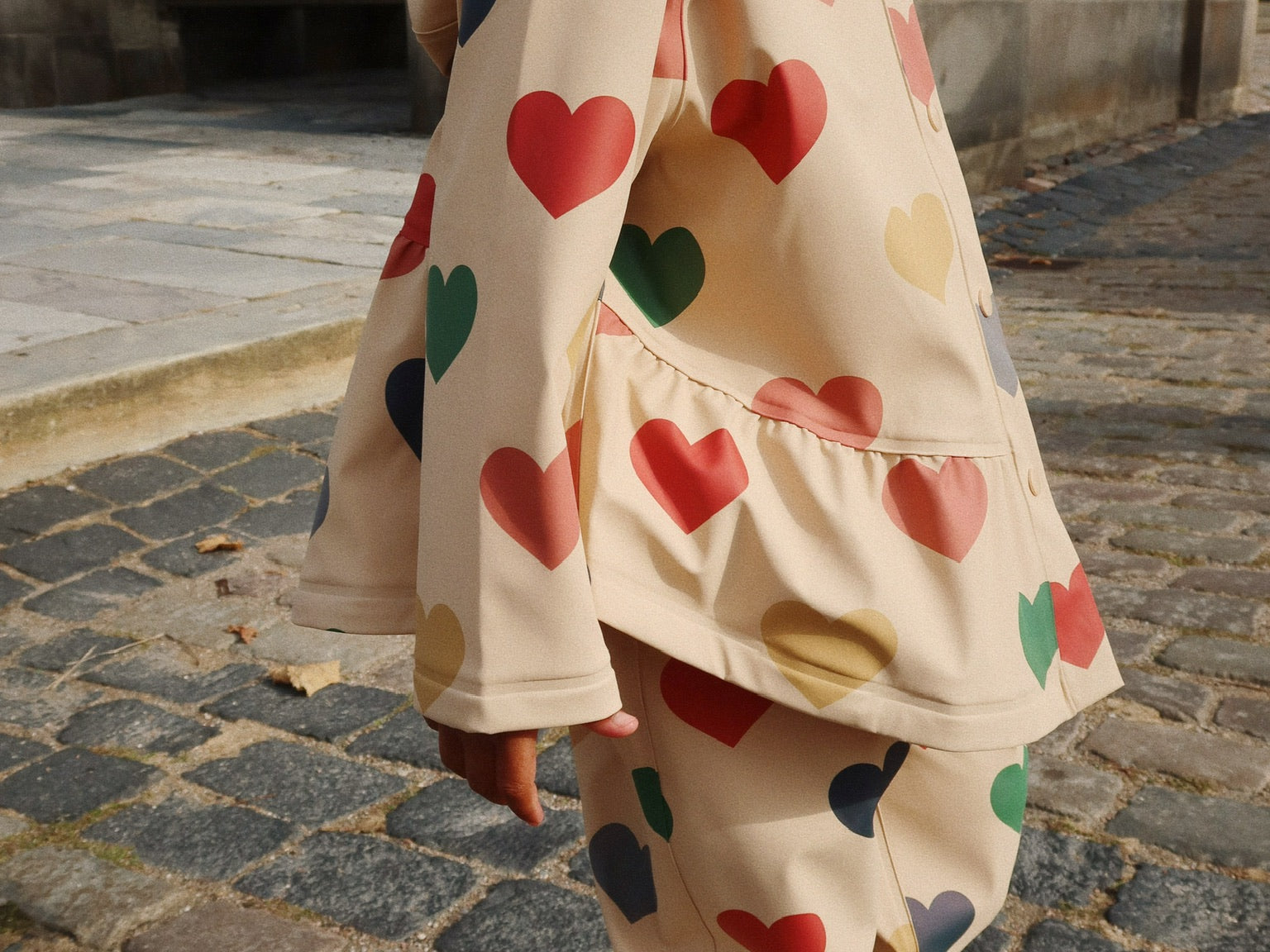 Konges Sløjd A/S Vêtements de pluie bon coeur coloré