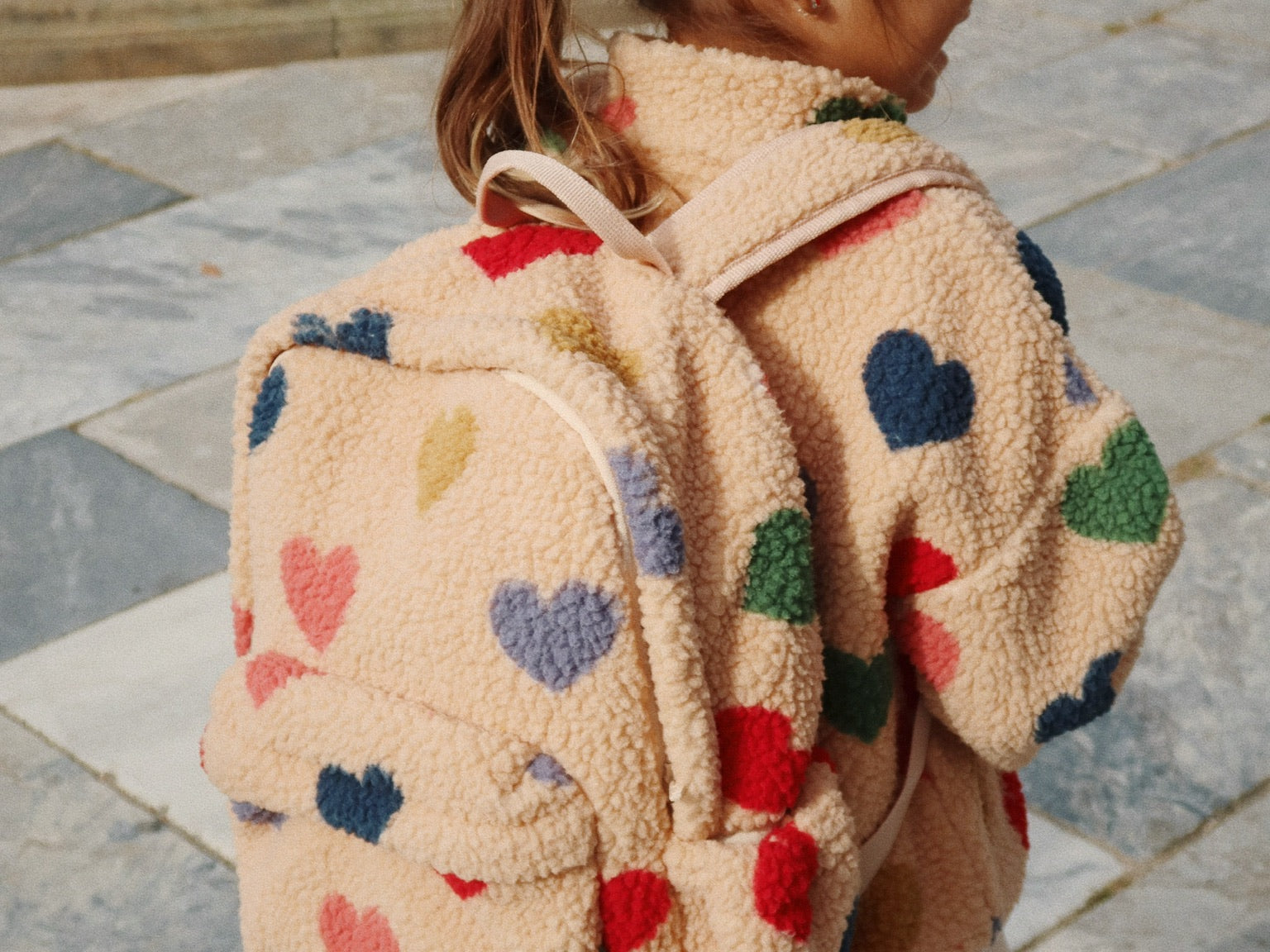 Konges Sløjd A/S Sacs à dos bon coeur coloré