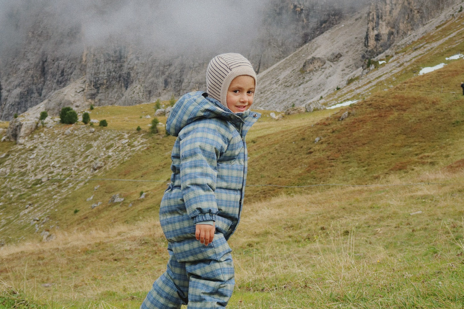 Konges Sløjd A/S Cagoules stripe bluie