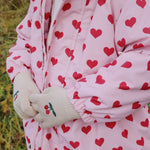 Konges Sløjd A/S Gants cherry/stripe