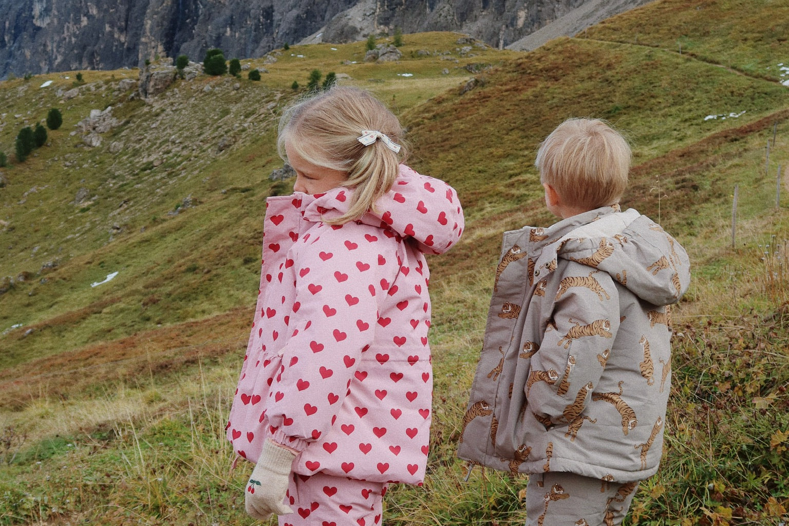 Konges Sløjd A/S Vêtements de neige amour pink