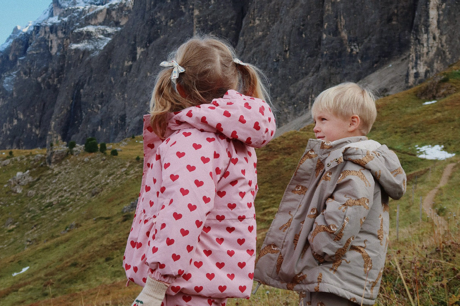 Konges Sløjd A/S Vêtements de neige amour pink
