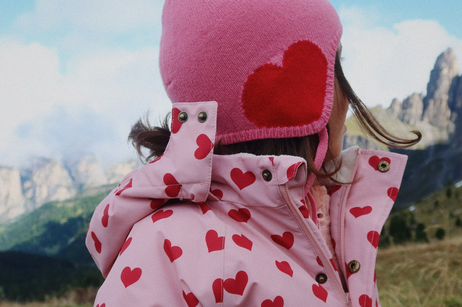 Konges Sløjd A/S Vêtements de neige amour pink
