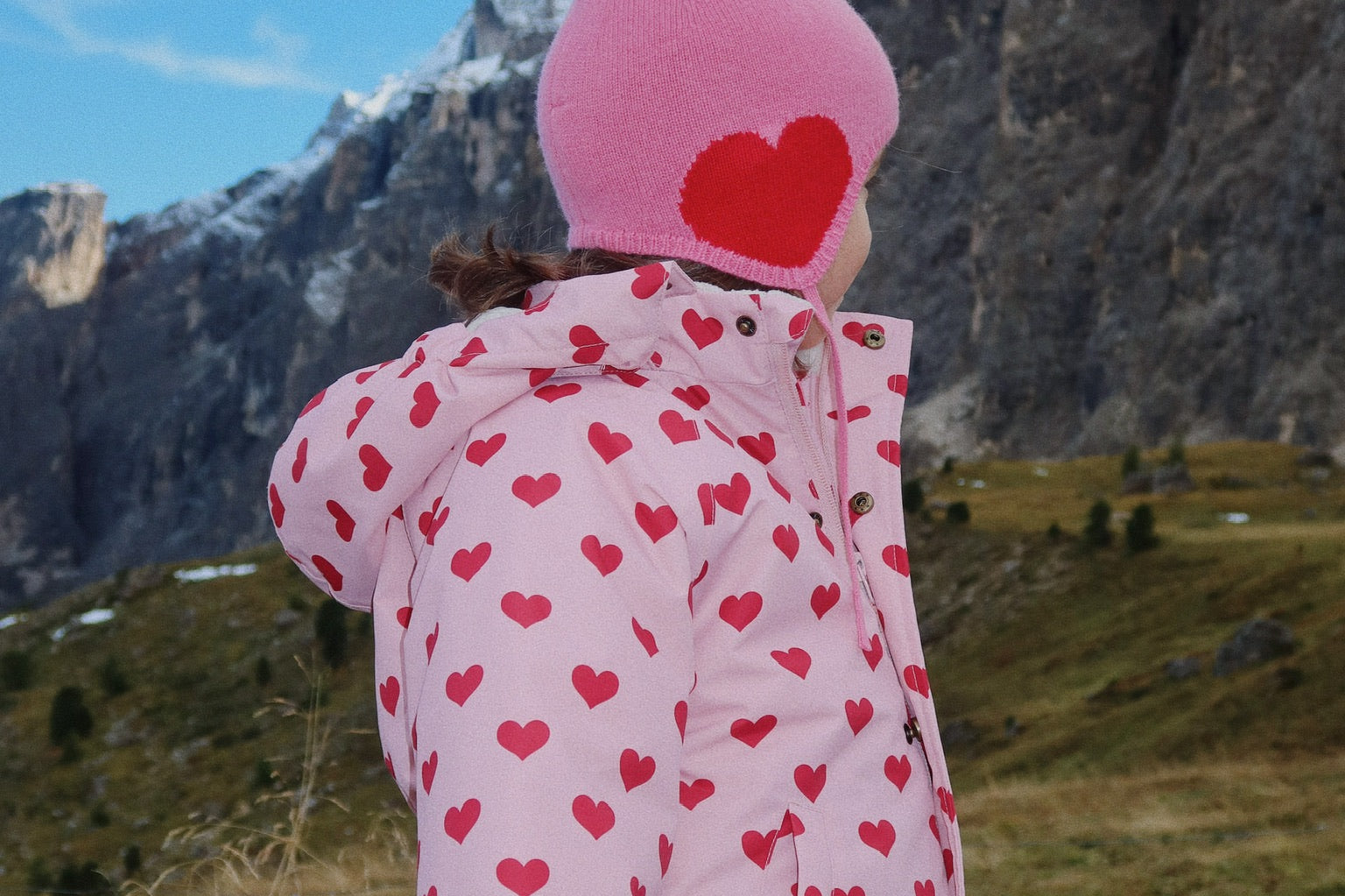 Konges Sløjd A/S Vêtements de neige amour pink
