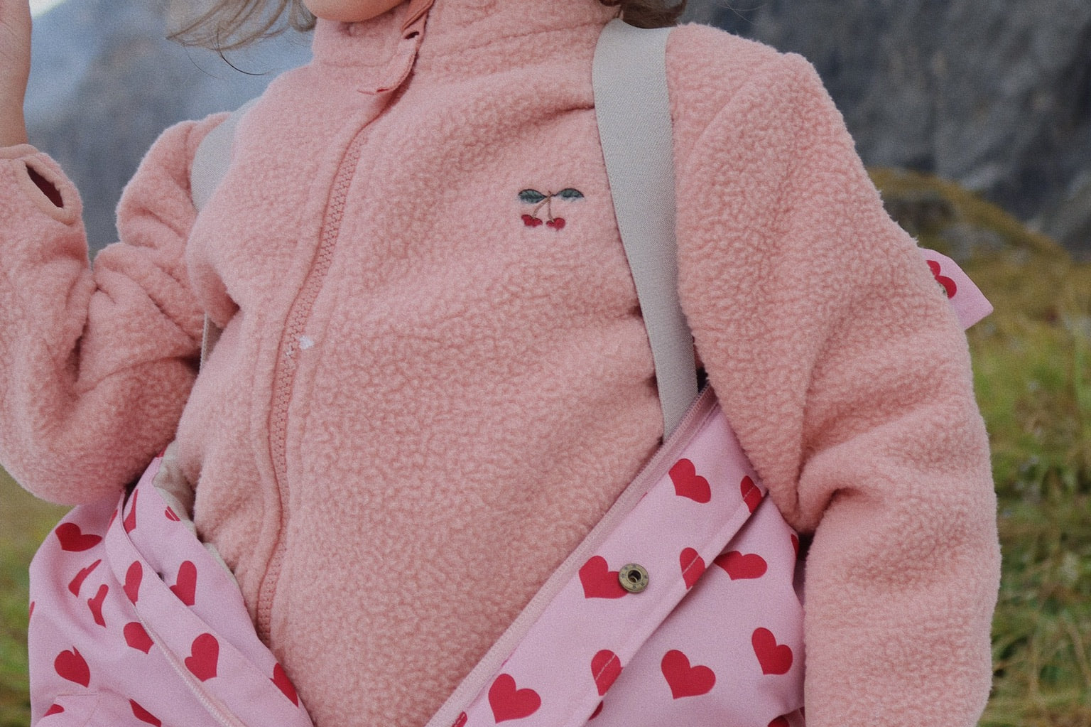 Konges Sløjd A/S Vêtements de neige amour pink