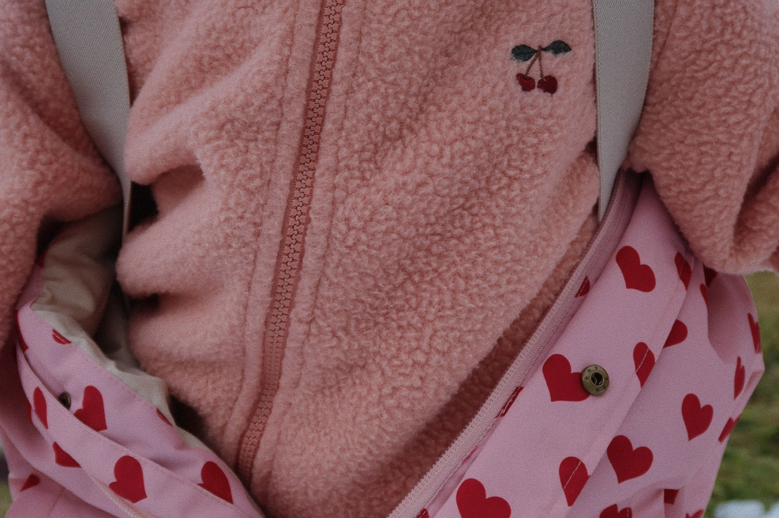 Konges Sløjd A/S Vêtements de neige amour pink