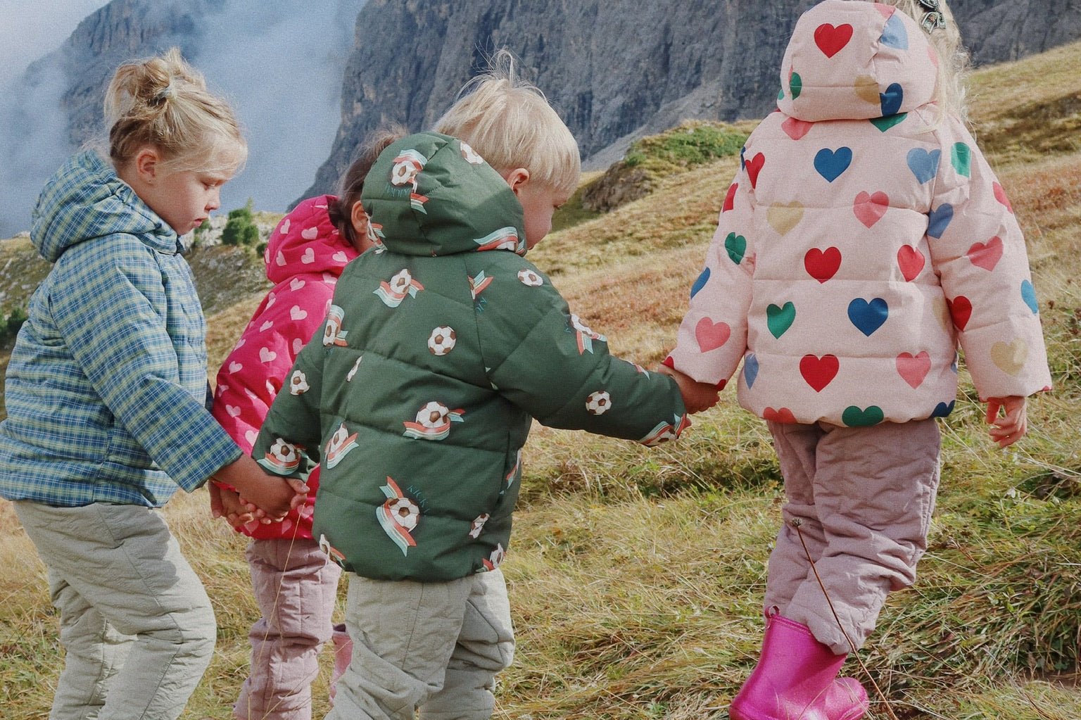 Konges Sløjd A/S WINTER JACKETS coeur rose coloré