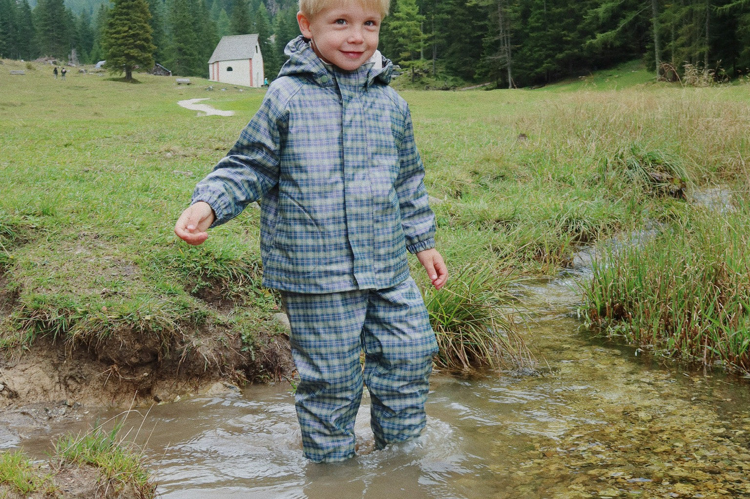 Konges Sløjd A/S Vêtements de pluie laurel blue check