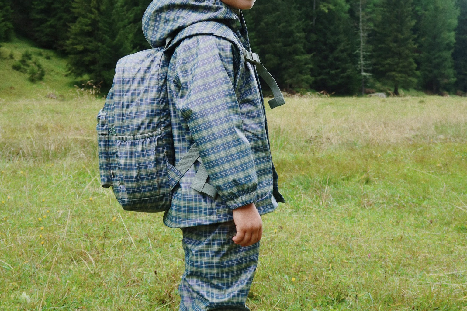 Konges Sløjd A/S RAINWEAR laurel blue check