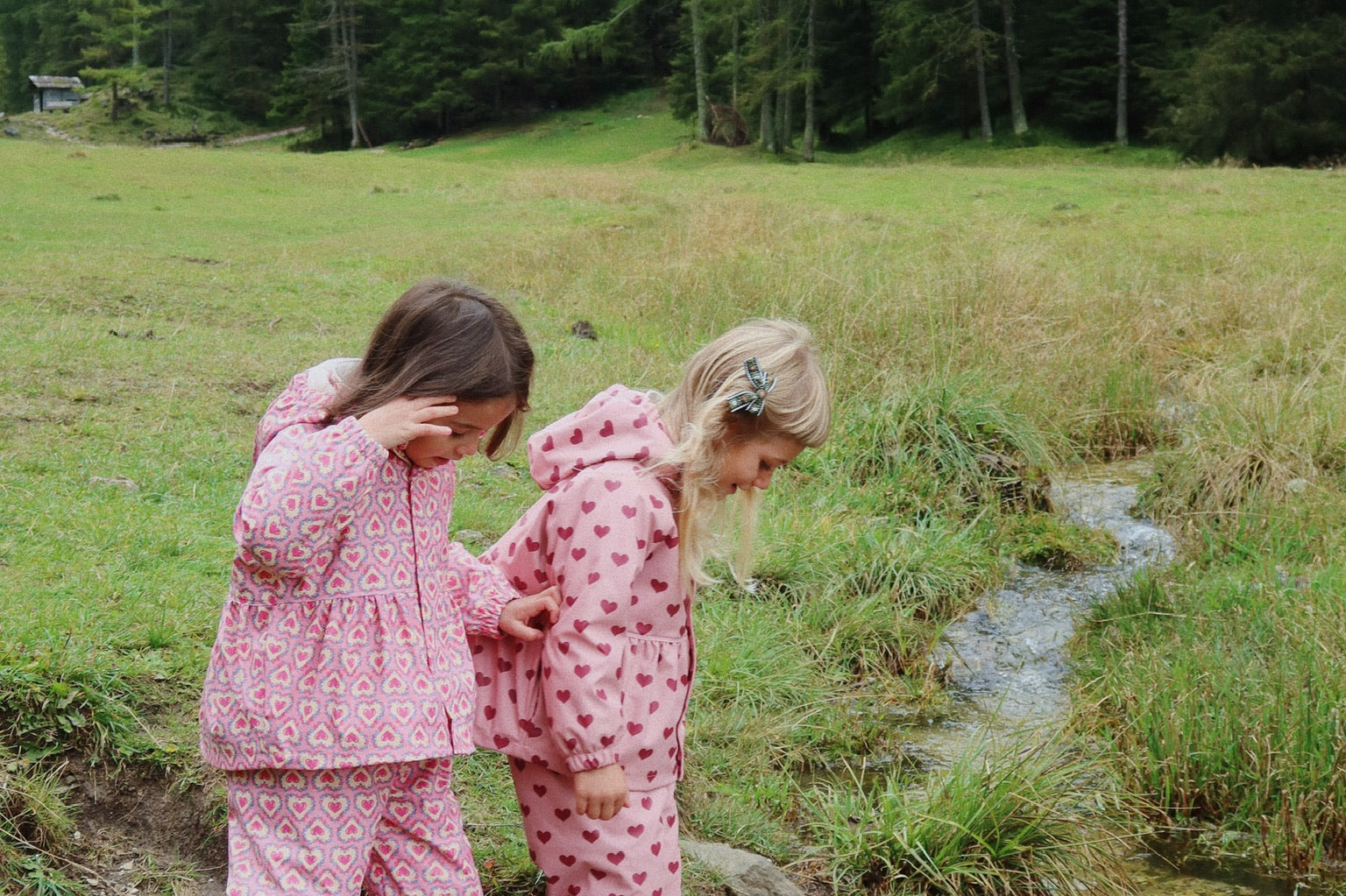 Konges Sløjd A/S Vêtements de pluie amour pink