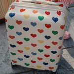 Konges Sløjd A/S Valise de voyage bon coeur coloré